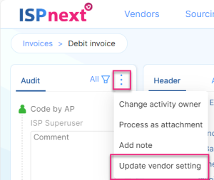 default vat code vendor settings.png